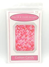 Fourth & Sixth Designs Cotton Candy Quilt Pattern PINK 4&6 NEW Persing Hoover