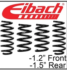 Eibach Pro-Kit Lowering Springs Set of 4 fits 2020-2025 Tesla Model Y Long Range
