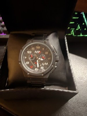 MSTR Mass Effect N7 Inspired Chronograph Wristwatch Ambassador Edition #124/500