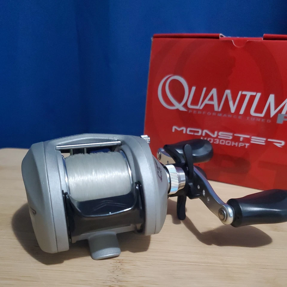 Carrete Baitcast Quantum Monster PT - Quantum Monster - 300HPT Foto 4 de 4