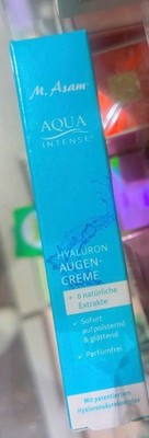 M.Asam Aqua intense Hyaluron Augen Creme 15 ml sofort aufpolsternd & glättend