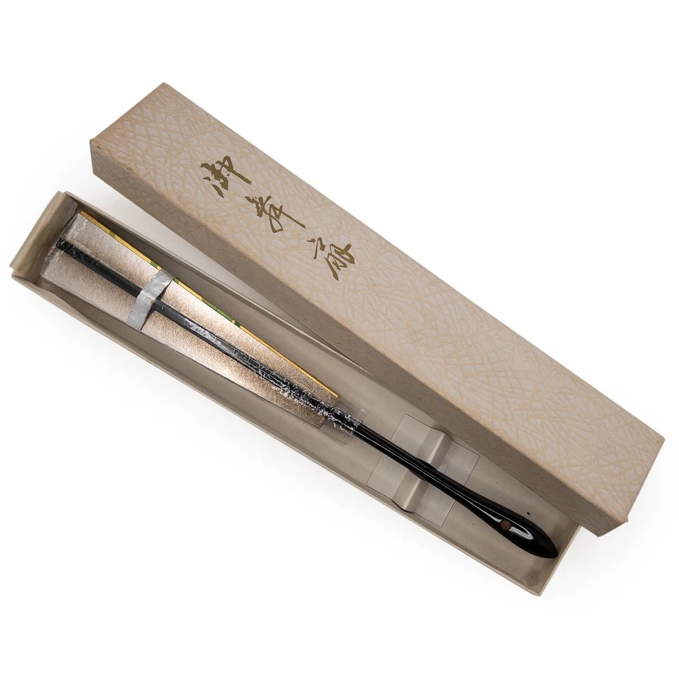 VTG Japanese Maiogi Folding Dance Fan Unused in Original Storage Box - Image 3 of 4