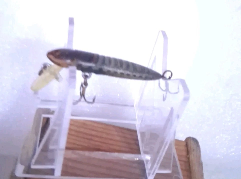 Ancien Appât De Pêche Rebel Blackstar – Neuf De Stock Vintage