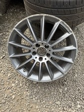MERCEDES SLC R172 18" AMG REAR TURBINE ALLOY WHEEL RIM 9J GENUINE A1724011900