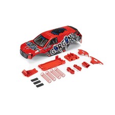 ARRMA 402351 GORGON Red Painted Decaled Body Set