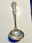 Wild Rose International Sterling Silver Gravy Ladle Shell Bowl 6 1/2" 54 Grams