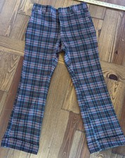 Men  s MW Vintage 70  s Streetwear Distressed Bell Bottom Pants 36/38 X 30