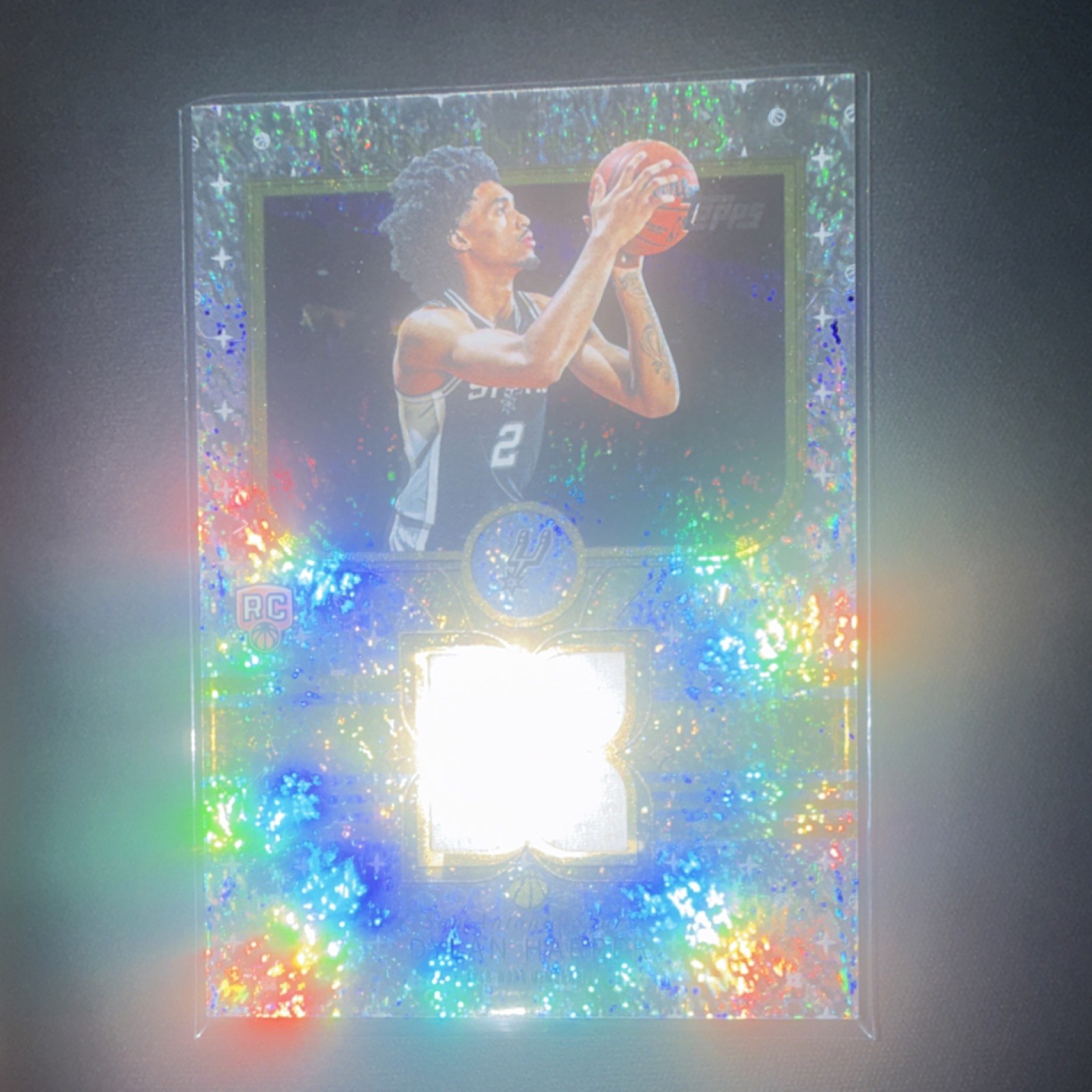 Dylan Harper 2025 Topps #FF-DH Franchise Fabrics Price Guide 