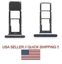 SAMSUNG GALAXY A12 A125U SINGLE / DUAL SIM TRAY MICROSD CARD HOLDER  PHONE PART