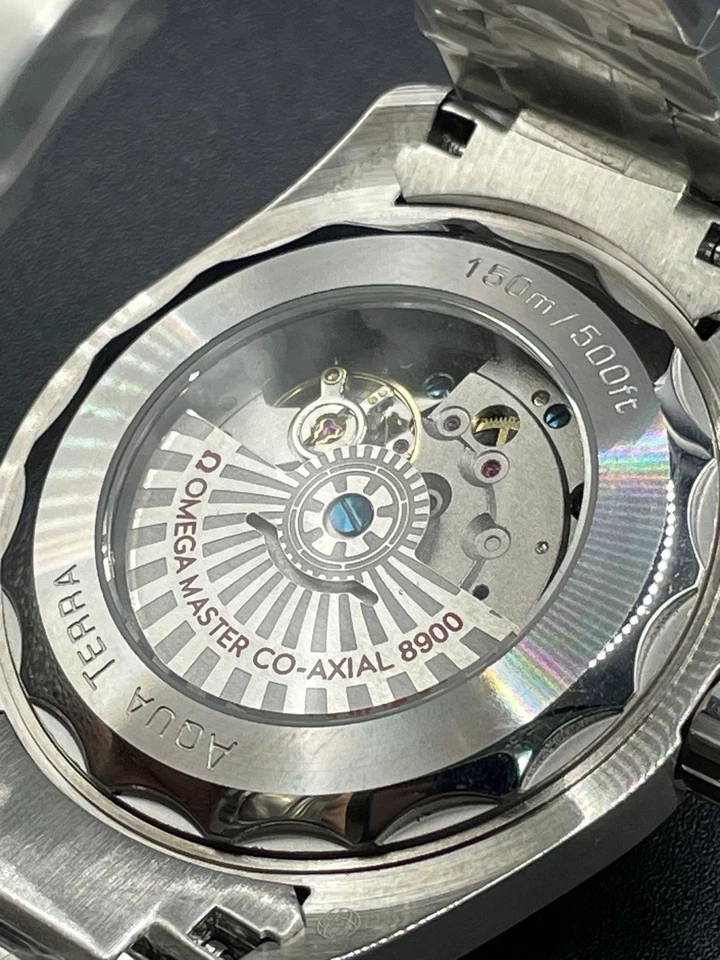 Orologio da uomo, cinturino e cassa argento con quadrante nero - Immagine 2 di 4