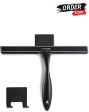 Shower Squeegee 10inch Bronze Squeegee Allpurpose Stainless Steel Squeegee For B