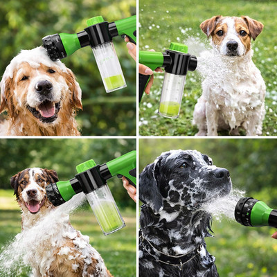 Soap & Shampoo Dispenser for Pet Wash and Garden Hose Sprayer Nozzle