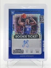 JADEN SPRINGER 2021-22 CONTENDERS ROOKIE VAR BLUE SHIMMER RC AUTO /20 Q4178