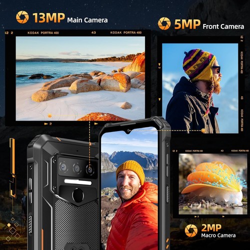 OUKITEL WP23 Plus Outdoor Handy 10600mAh 24GB+256GB 6,52 Zoll Android Smartphone - Picture 6 of 7