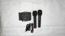 DIGITNOW!Portable Karaoke Microphone Mixer System Set, with Dual UHF Wireless