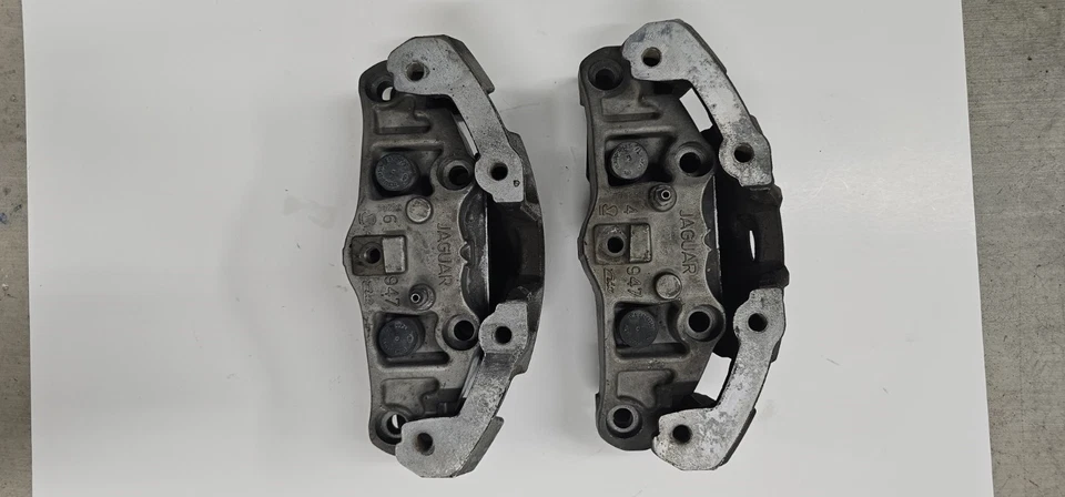 Jaguar XJR X358 2006 2007 2008 2009 par de pinzas de freno delanteras sobrealimentadas (2) Foto 3 de 4