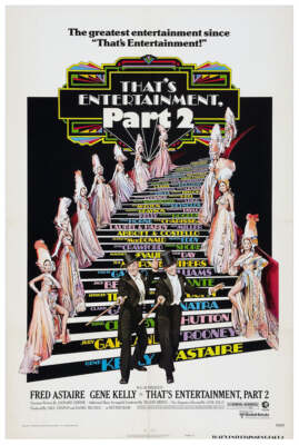 That's Entertainment, Part II 1976 - Fred Astaire - US - Classic Movie Poster
