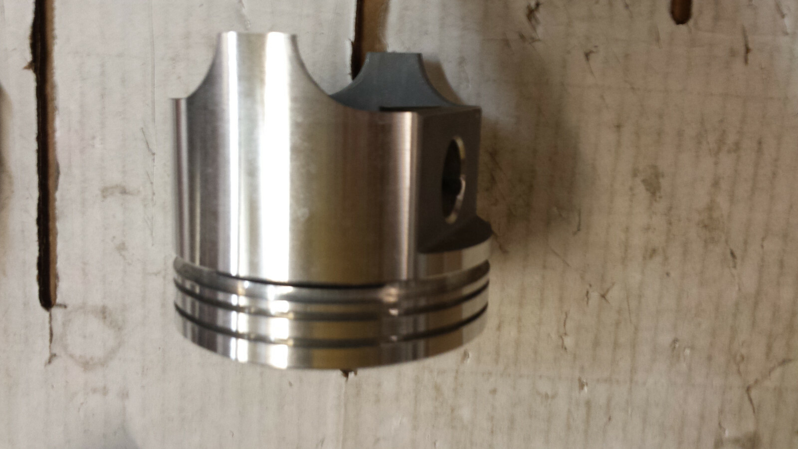 283 CHEVY PISTON L2163F .030 OVER SINGLES eBay