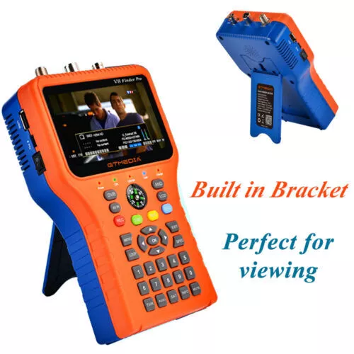 Digital Satellite TV Finder Signal Meter DVB-S2/S2X/C/T2 COMBO Spectrum Analyzer
