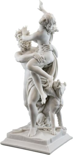 Museum-Quality Bernini Replica: 14-Inch Greek God Pluto & Proserpina Statue - Picture 4 of 9