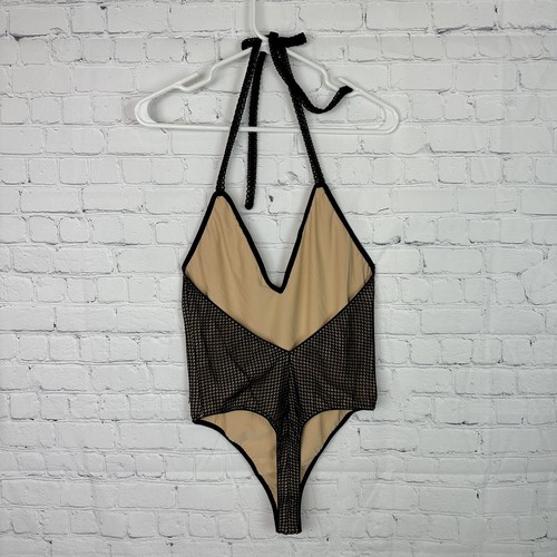 NWT Cosmopolitan x Dress the Population Brigette Women’s Bathing Suit Black - Picture 2 of 15