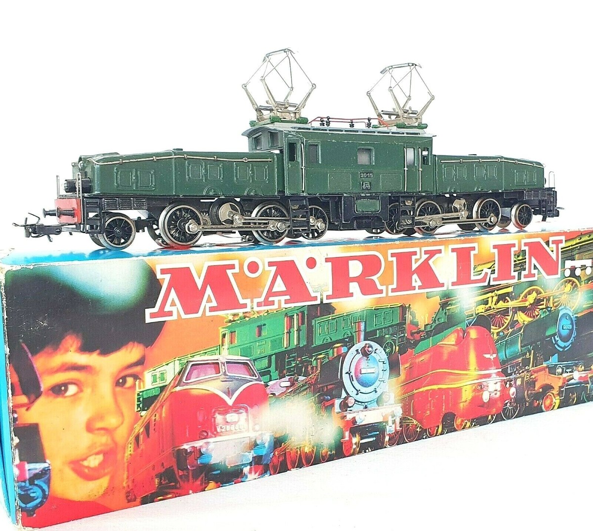 Marklin AC HO Swiss CROCODILE Ce 6/8 ELECTRIC LOCOMOTIVE Metal