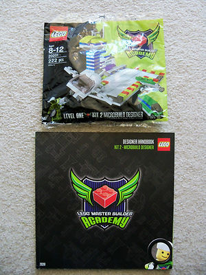LEGO - MBA Master Builder Academy - 20201 Kit 2 Microbuild Designer - New No box