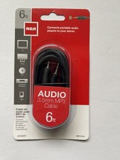 RCA AH208R 6 apos; 3.5mm Audio Extension Cable S71 