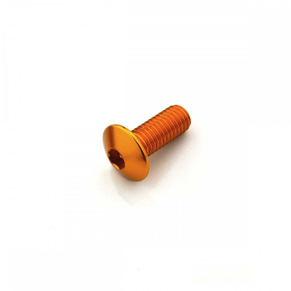 Racebolt Aluminium Dome Head Bolt – M8 X 1.25mm X 20mm – Black – Single