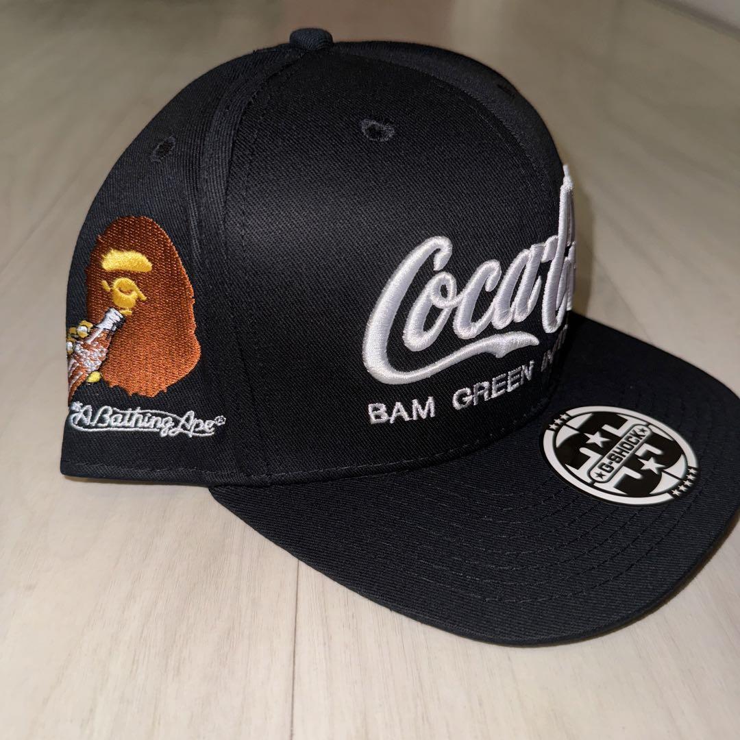 A bathing ape x Coca cola collaboration Hat cap Black CAMO A bathing ape x Coca cola collaboration Hat cap Black CAMO