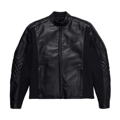 Men's Indian Black American Motorcycle Jacket Real Cowhide Leather Flight Jacket