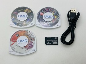 Sony PSP-3000 Playstation Portable Handheld Console Clear purple Customized