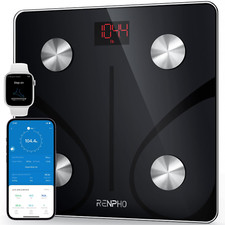 Digital Smart BMI Weighing Bluetooth Body Fat Scale w/ Smartphone App- Analyzer