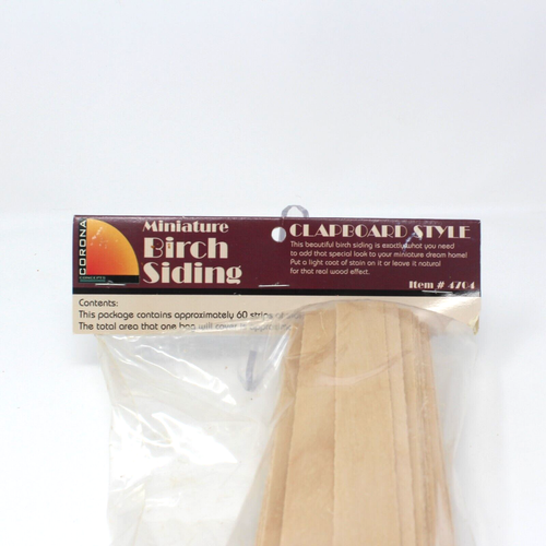 Miniature Dollhouse Siding 112 Scale Clapboard Greenleaf Dollhouses