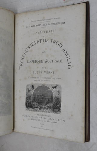 Jules Verne HETZEL Aventures de 3 Russes et Anglais 1872 « aux Bouquets - 第 14/18 張圖片