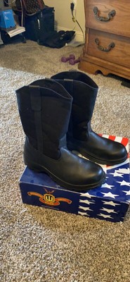 thorogood wellington safety toe