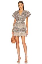 NWT Ulla Johnson Kaitlyn Ruffled Dress Yarrow Size 10 $440