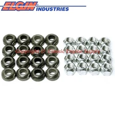 Rocker Arm Grooved Pivot Ball & Lock Nut Set Fits sb Chevy 400 350 327 305 283