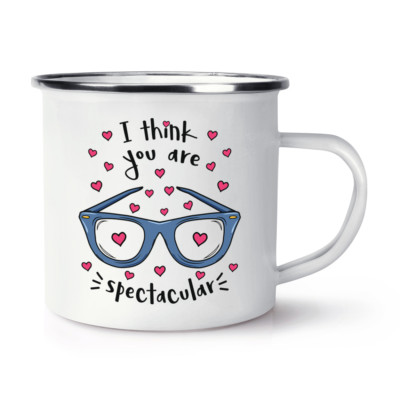 You'Re My Favourite Opticien Stars Rétro Émail Tasse - Drôle Meilleur