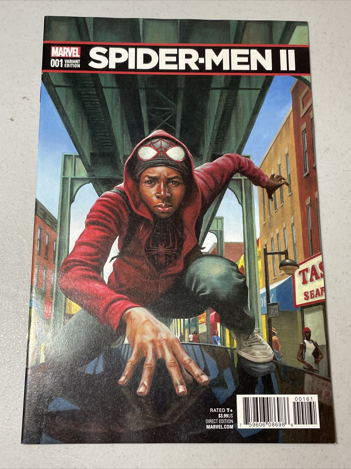 Spider Men Ii 1 Kadir Nelson Variant 1 10 Marvel Comics 17 Nm Ebay