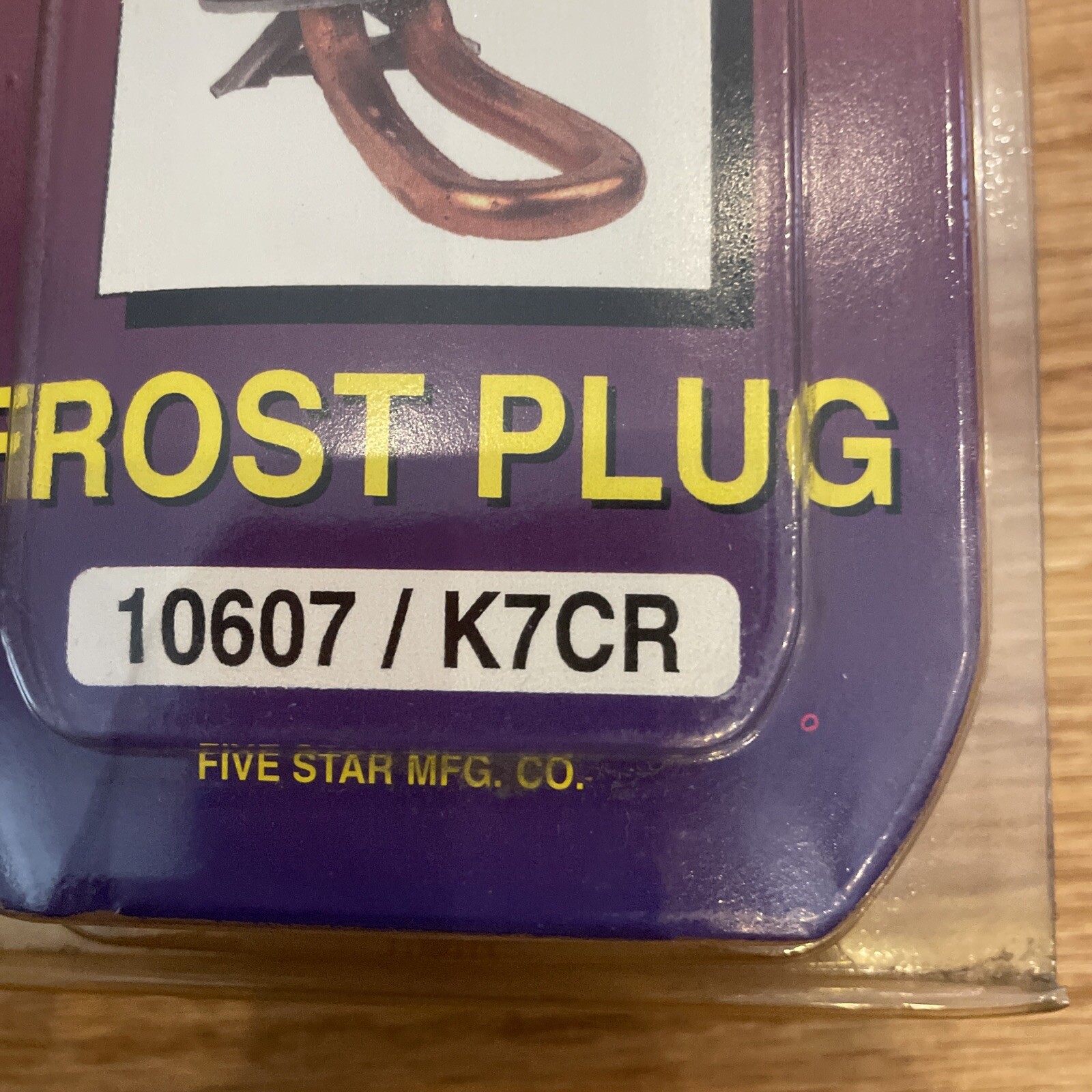 KAT'S ENGINE BLOCK HEATER K7CR 10607 frost plug 600W-120V, B1