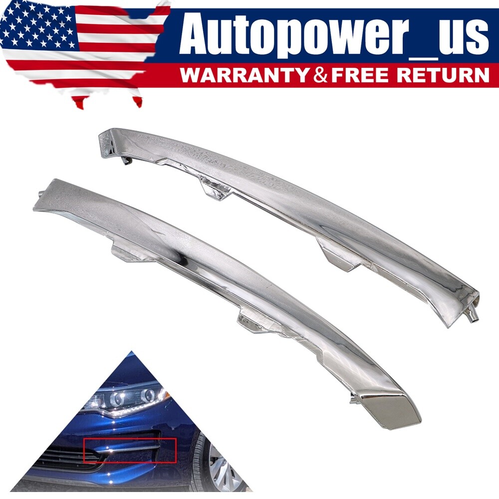 For Kia 2016-2018 Grille Molding Trim Chrome Set86564-D5000 86564 