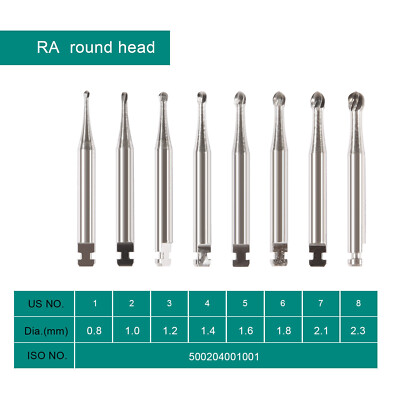 Fresas Tungsteno Dental Laboratorio Burs Dentales De Carburo De Tungsteno RA1 A RA8 - Para Pieza De Mano De Baja Velocidad Con Contra-Ángulo Juego Fresas Dentales Ra - Foto 5