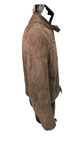 Conbipel Chaqueta de Piel Auténtica Usado Hombre Talla 50 Marrón XYE407L - Imagen 7 de 10