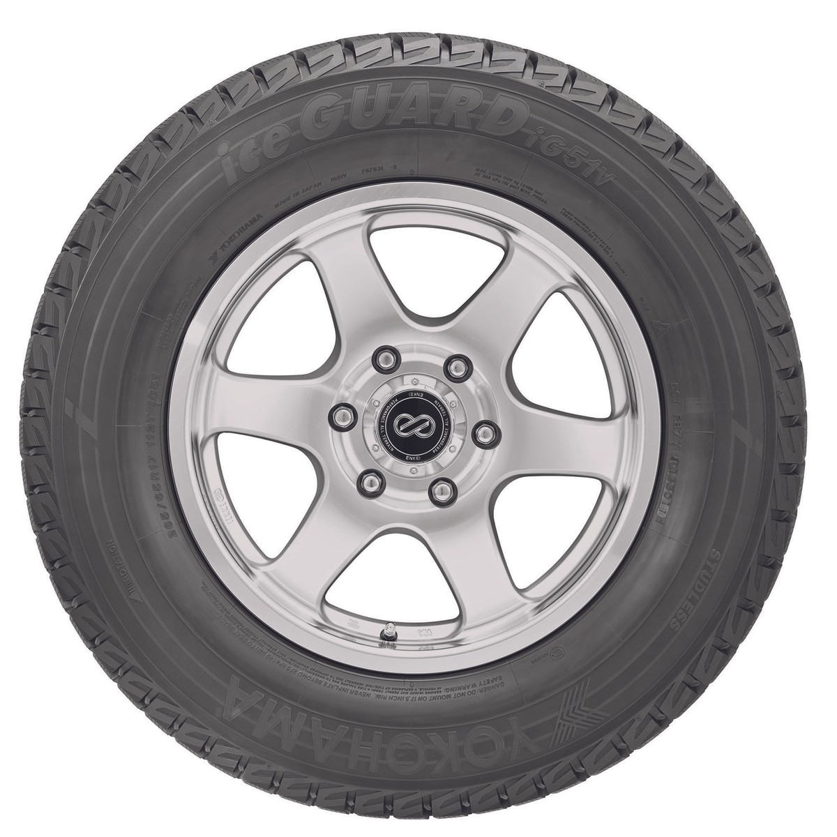 1 New Yokohama Iceguard Ig51v - 215/60r17 Tires 2156017 215 60 17