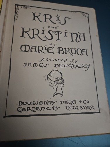 Selten 1927 KRIS & KRISTINA Kringle Weihnachten MARIE BRUCE Illustr JAMES DAUGHERTY - Bild 15 von 21