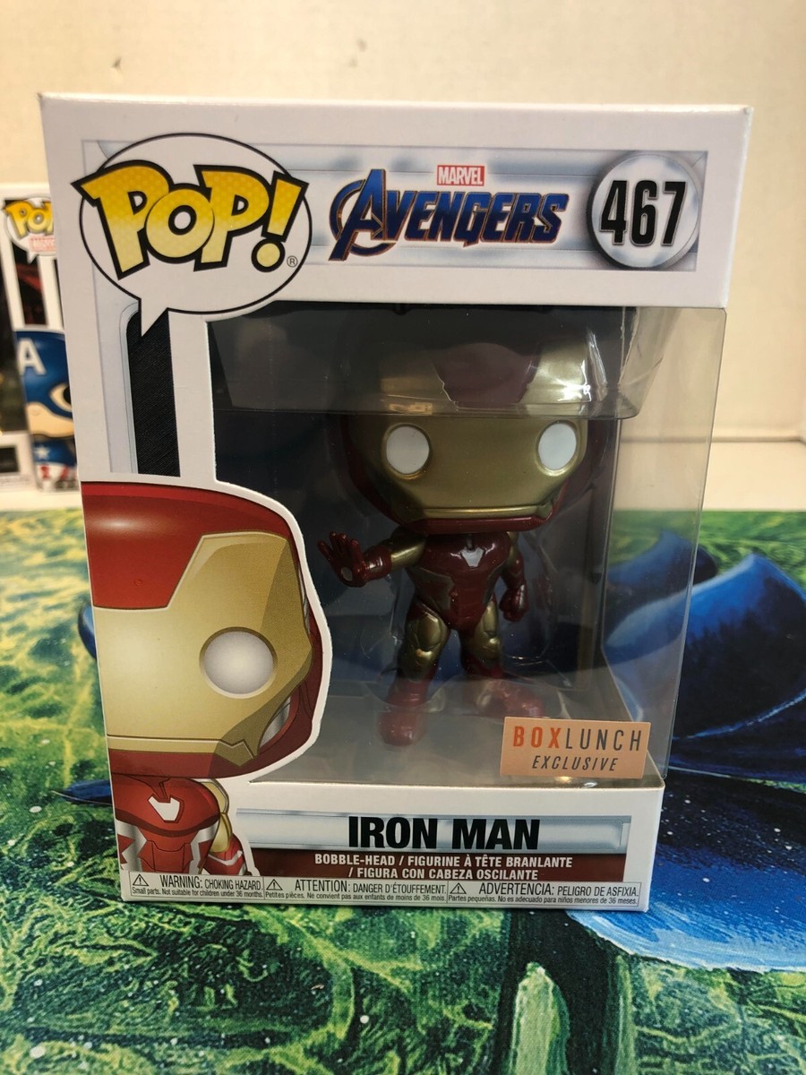 Funko Pop Iron Man Box Lunch Exclusive #467 NIB
