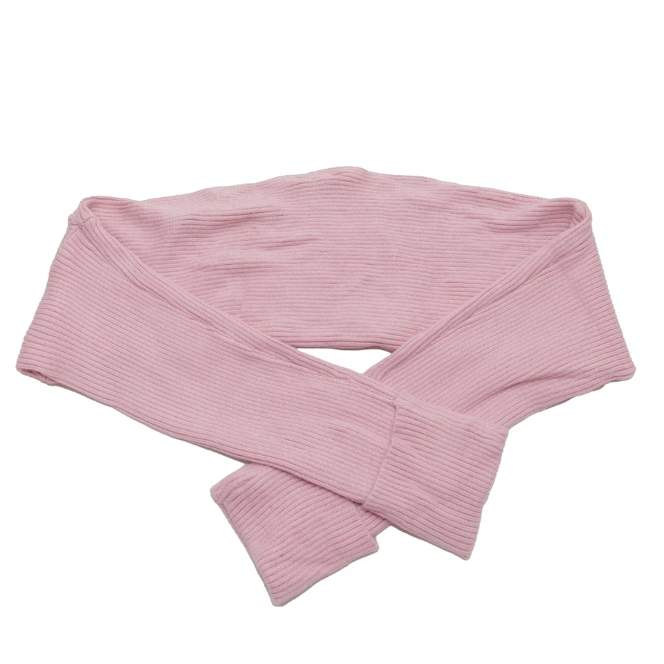 ASTR The Label Lt Mauve Knit Bolero Long Sleeves Shrug Cropped Sweater Size Med - Image 2 of 2