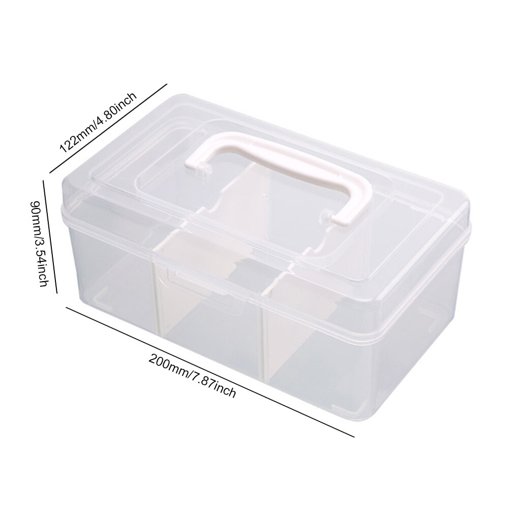 US Clear Plastic Trading Cards Storage Box Baseball Cards Holder ...