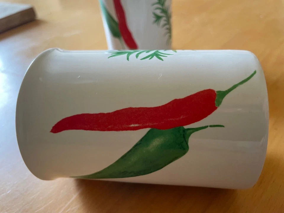 MUG décor PIMENTS porcelaine - Photo 2/4